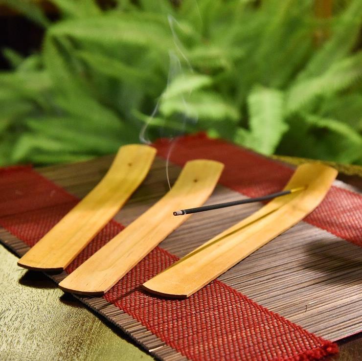 Incense Stick Stick Vintage simples elegante e elegante rack de rack para a fazenda Religious Holy Place Decoração