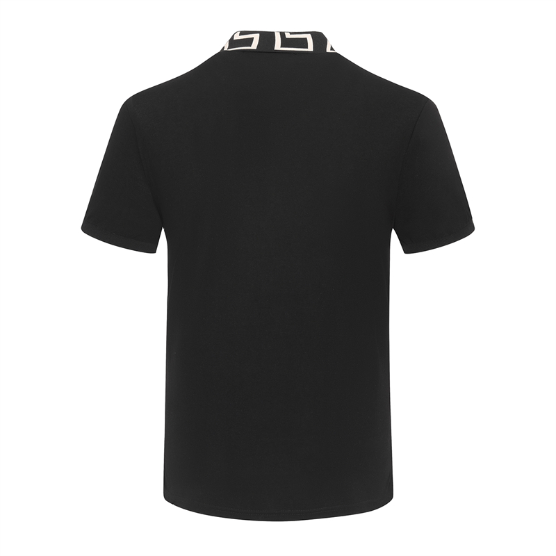 Camisa polo de algodão de manga curta bordada de marca de alta qualidade camiseta masculina roupas da moda coreana verão top de luxo tamanho asiático M-3XL