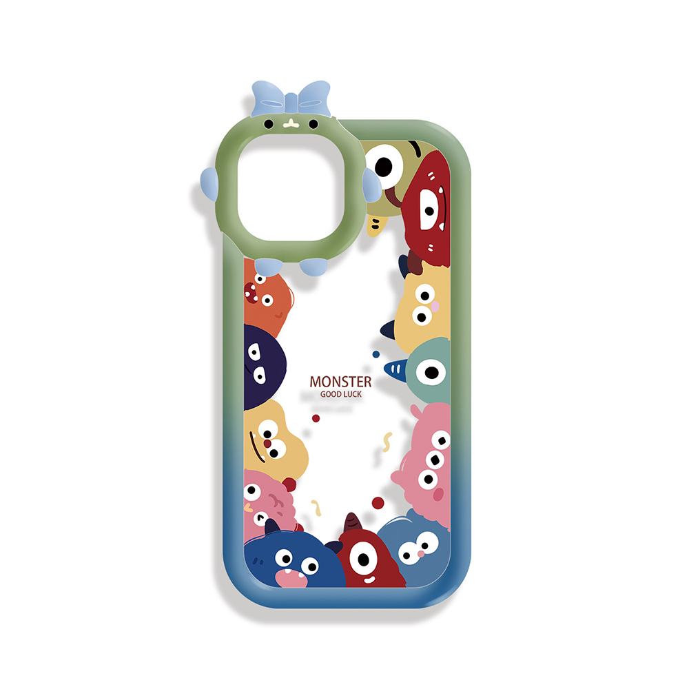 Kinderstil niedliches Muster Anti-Fall-Handyhülle Handyhülle für iPhone 14 13 12 11 Pro Max Samsung Soft Cover