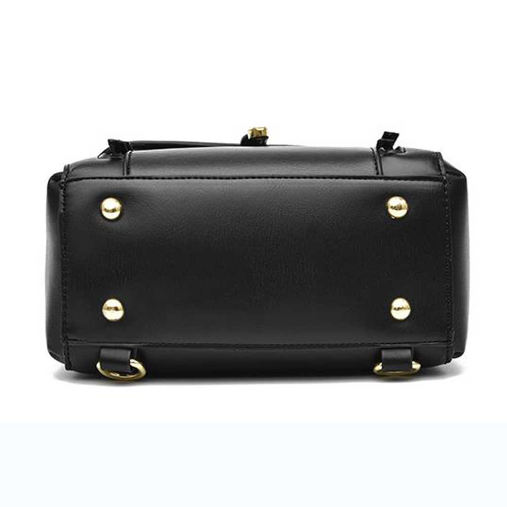 トートレディースソリッドカラーバックパック2022新しいファッション旅行ショルダーバッグシンプルなPUレザーハンドバッグデザイナーブランドの財布とバッグ021323H