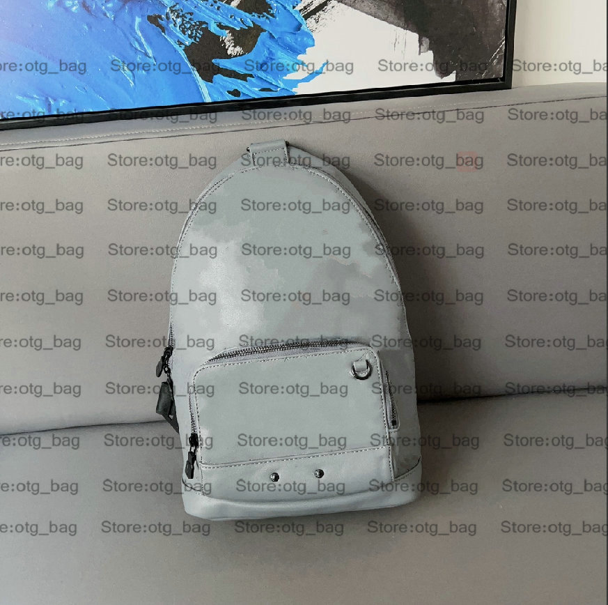 Męska torba typu racer Slingbag M46107 Monogramy Cień Jedno ramię Torby Czarny plecak ze skóry cielęcej dla mężczyzny Luksusowa torba na wiadomość Męska designerska torba na klatkę piersiową o dużej pojemności