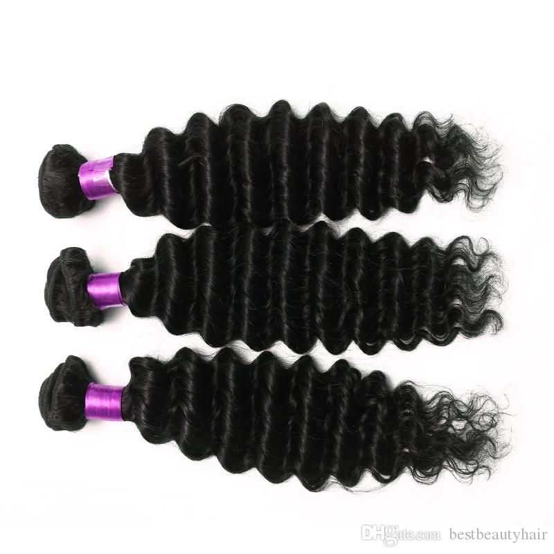 Brazilian Deep Wave Virgin Hair Brazilian Hair Bundles lot100% Curly Virgin Hair Factory Selling Cheap Deep Wave Curly Weave Online