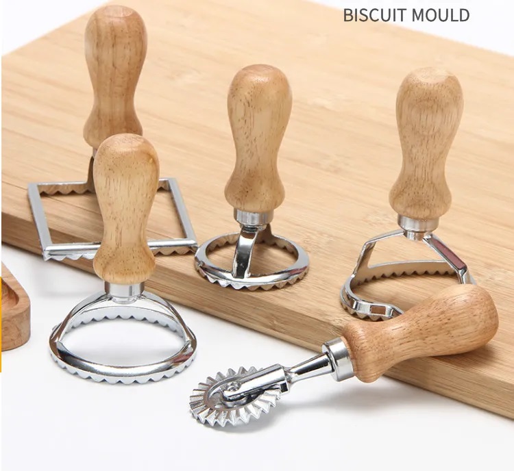 Set di taglieri domestici stampi da forno pasta pressa cucina attaccamento kit ravioli strumento stampo stampo strumento ravioli set di ruote set di ruote set torta stampo pasqua natalizio di natale di pascolo halloween