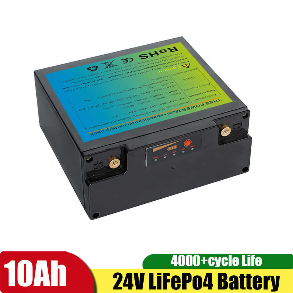 Lifepo4 24V 10Ah 240Wh Lifepo4 batterie Lithium fer avec 20A BMS pour vélo électrique Ebike