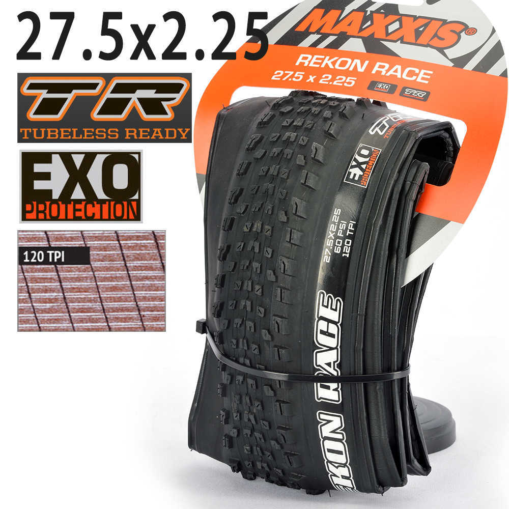 自転車タイヤMaxxis Rekon Race（M355RU）自転車MTBマウンテンバイクの折りたたみ式タイヤ27.5x2.0/2.25 29x25/2.35 0213