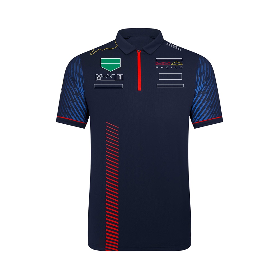 Xbbv Herenpolo's Nieuw F1 T-shirt Formule 1 Racing Team Set Up T-shirts Heren Racing Kleding Tops Driver Poloshirts Dames Jersey Aanpasbaar