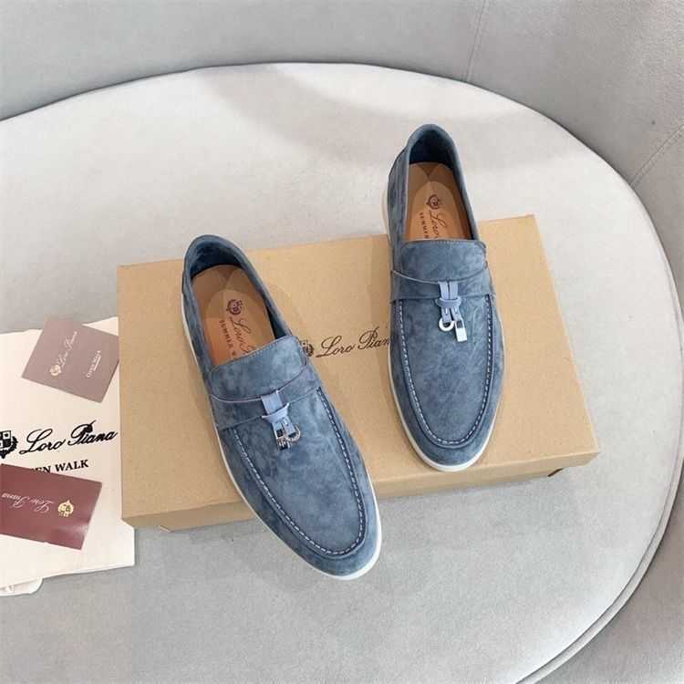 Italia Designer Loropiana Scarpe LP Lefu Scarpe da uomo e donne indossano scarpe più lento con scarpe in pelle in stile inglese di un piede doudou mary jane talloni spessi tacchi alti