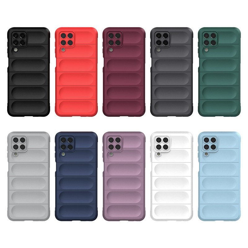 Zachte TPU Armor Case voor Samsung Galaxy A14 S23 Ultra S22 plus A54 A13 A23 A33 A53 A73 S21 FE M33 A12 Noot 20 A24 Cover