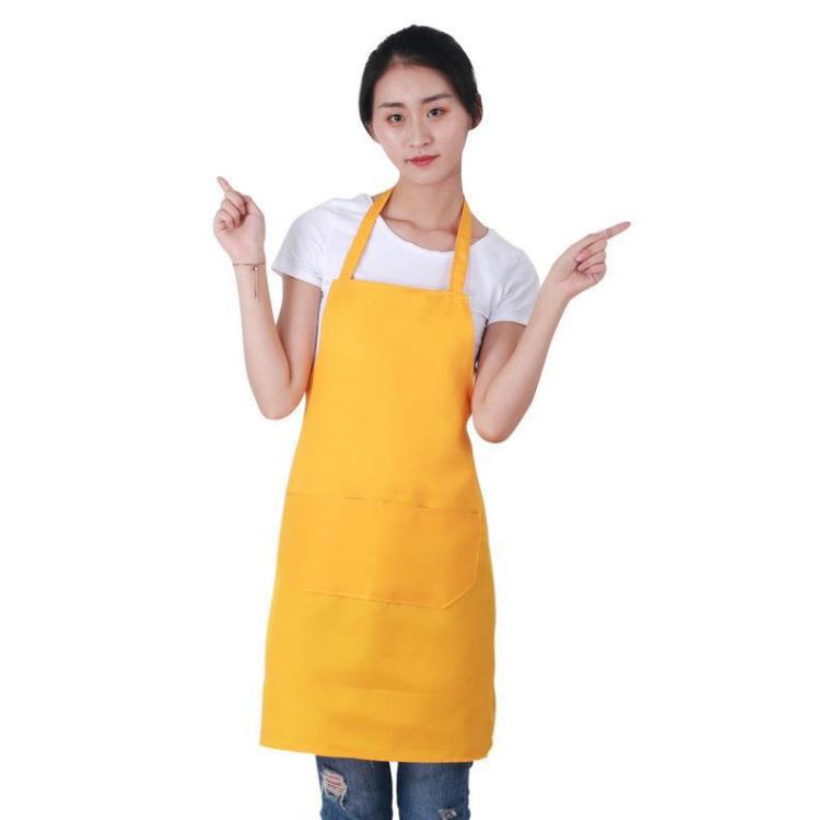 Adjustable Cooking Kitchen Apron For Woman Men Chef Waiter Cafe Shop BBQ Hairdresser Aprons Custom Gift Bibs Wholesale SN670