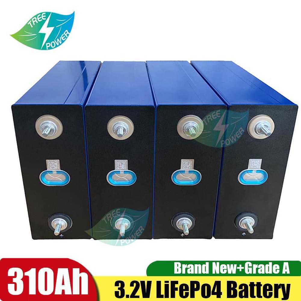 CATL 브랜드 새로운 3.2V 310AH 클래스 A LIFEPO4 배터리 DIY 12V 24V 36V SOLAR RV EV MOTORHOME 용 280AH 300AH