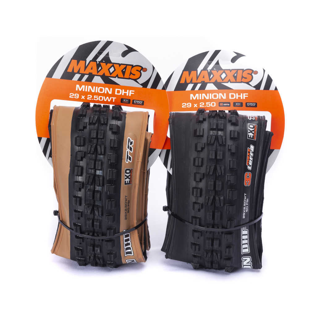 Pneumatici bici MAXXIS MINION DHFM301RU TUBELESS pieghevole pieghevole DOWNHILL pneumatico bicicletta di mountain bike 26x2.3 27.5x2.3 29x2.3 29x2.5 0213