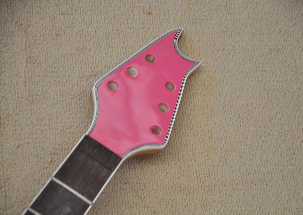 6文字列ローズウッドフレットボード付きエレクトリックギターネックはリクエストとしてカスタマイズできます