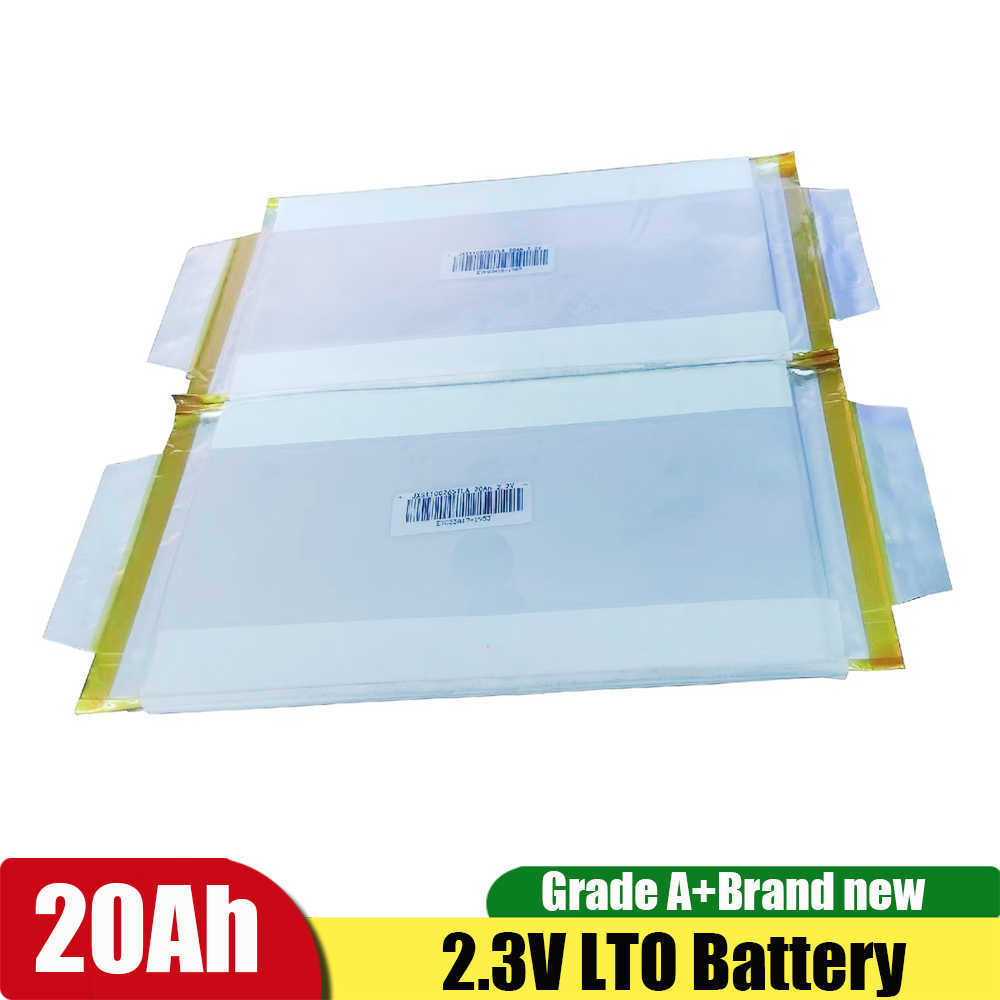 22 cellules de poche 2.3V 20Ah LTO batterie Litio 2.4v 20ah pour bricolage Pack stockage d'outils électriques sécurité personnalisée longue durée de vie