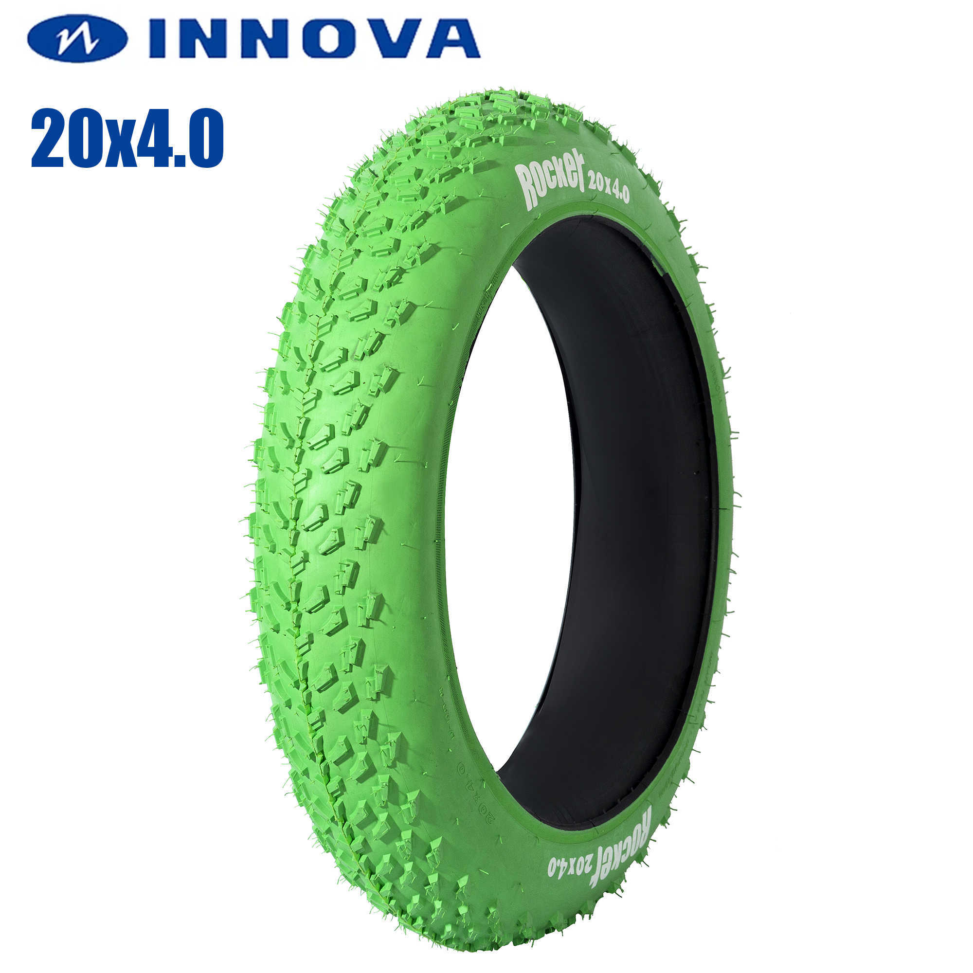 s INNOVA 20x4.0 Pneu de bicicleta elétrica MTB Pneu de praia 20*4.0 City Fat Tires Snow Mountain Bike Parts 0213