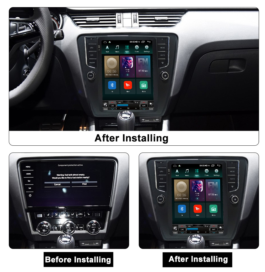 Android 11 Player Auto dvd Radio Für Skoda Octavia 3 A7 2013-2018 Tesla Stil Carplay Multimedia GPS Navigation kopf Einheit Stereo 2din