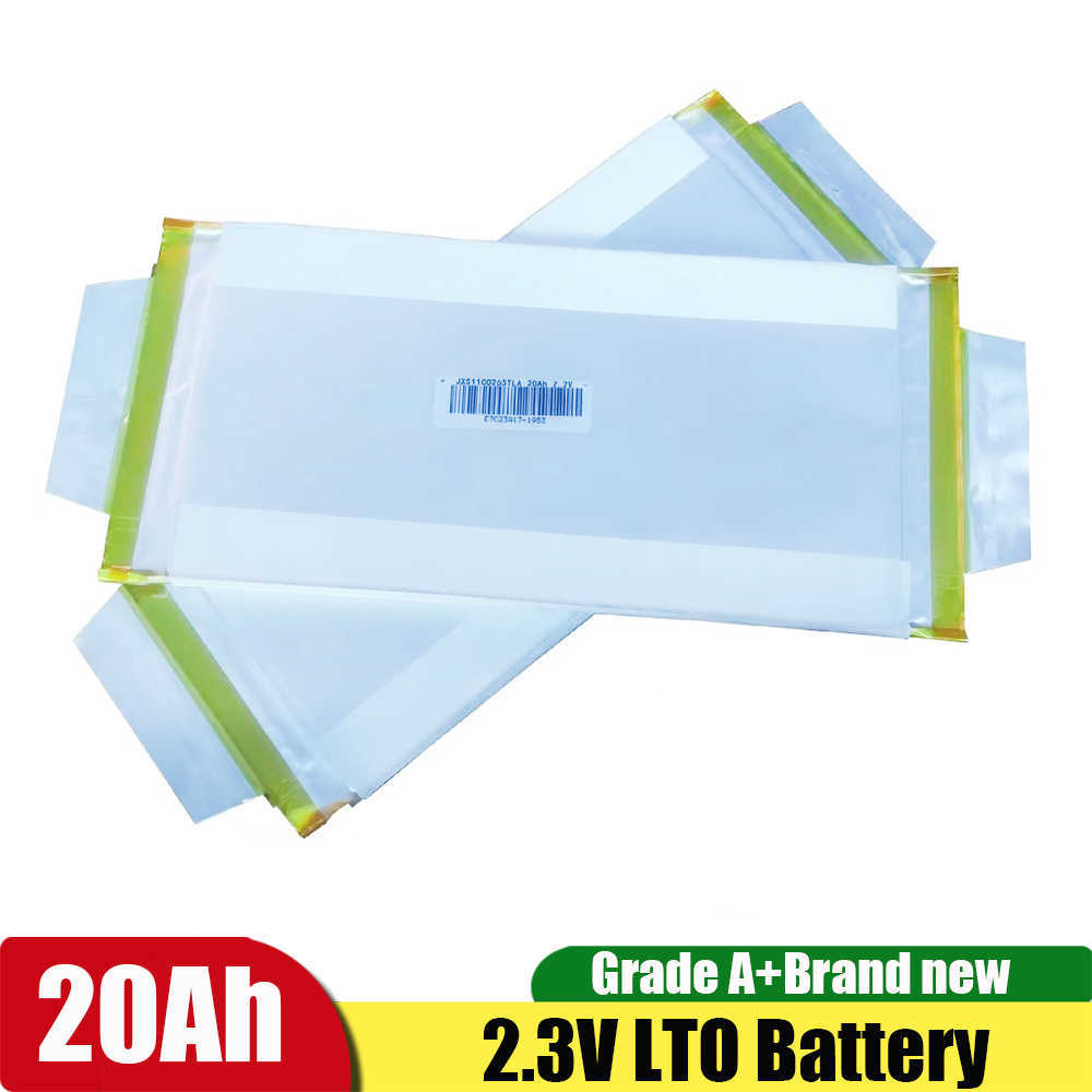 22 cellules de poche 2.3V 20Ah LTO batterie Litio 2.4v 20ah pour bricolage Pack stockage d'outils électriques sécurité personnalisée longue durée de vie