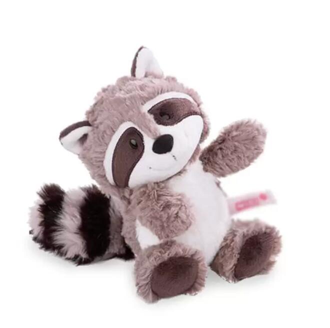 Raccoon plush toy cute cuddle bear doll girls sleep in bed cuddle pillow super cute big tail animal