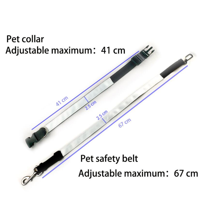 Blancs de sublimation de 3 tailles colliers de chien réglables en néoprène doux collier pour animaux de compagnie respirant rembourré par transfert de chaleur personnalisé