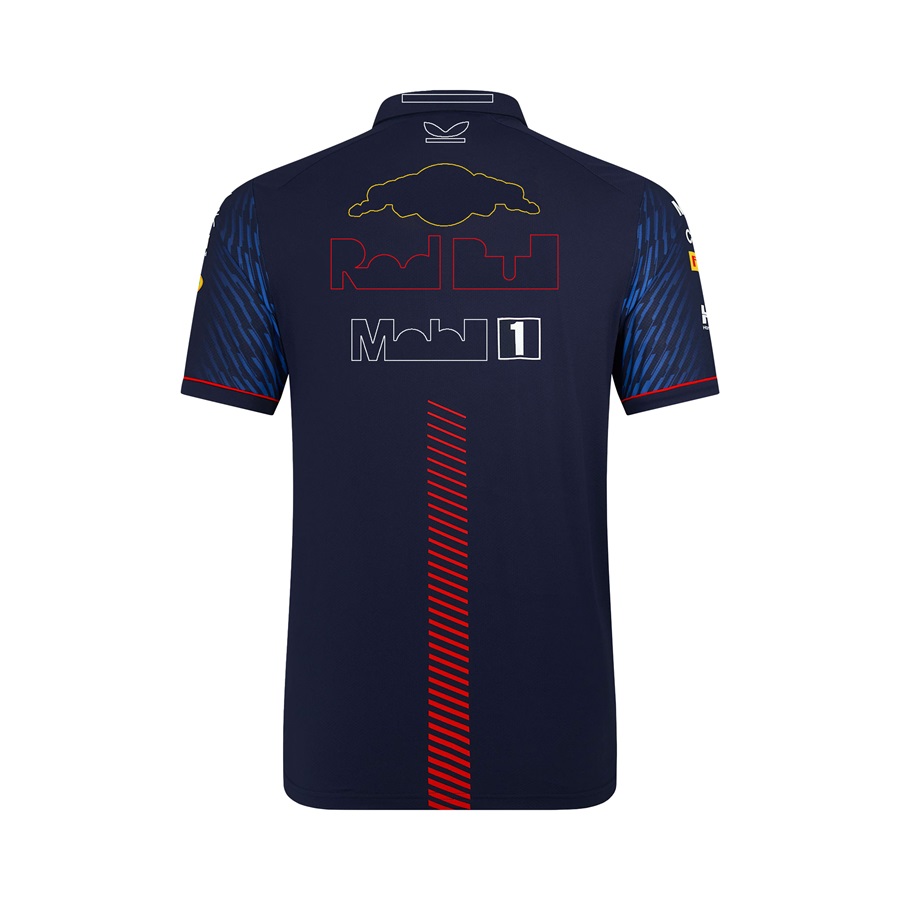 2023 Summer New F1 Racing T-shirt Formuła 1 Mistrza Świata Oficjalna strona internetowa zespołu ta sama krótkoczepowe koszulka polo koszulka Custom3182