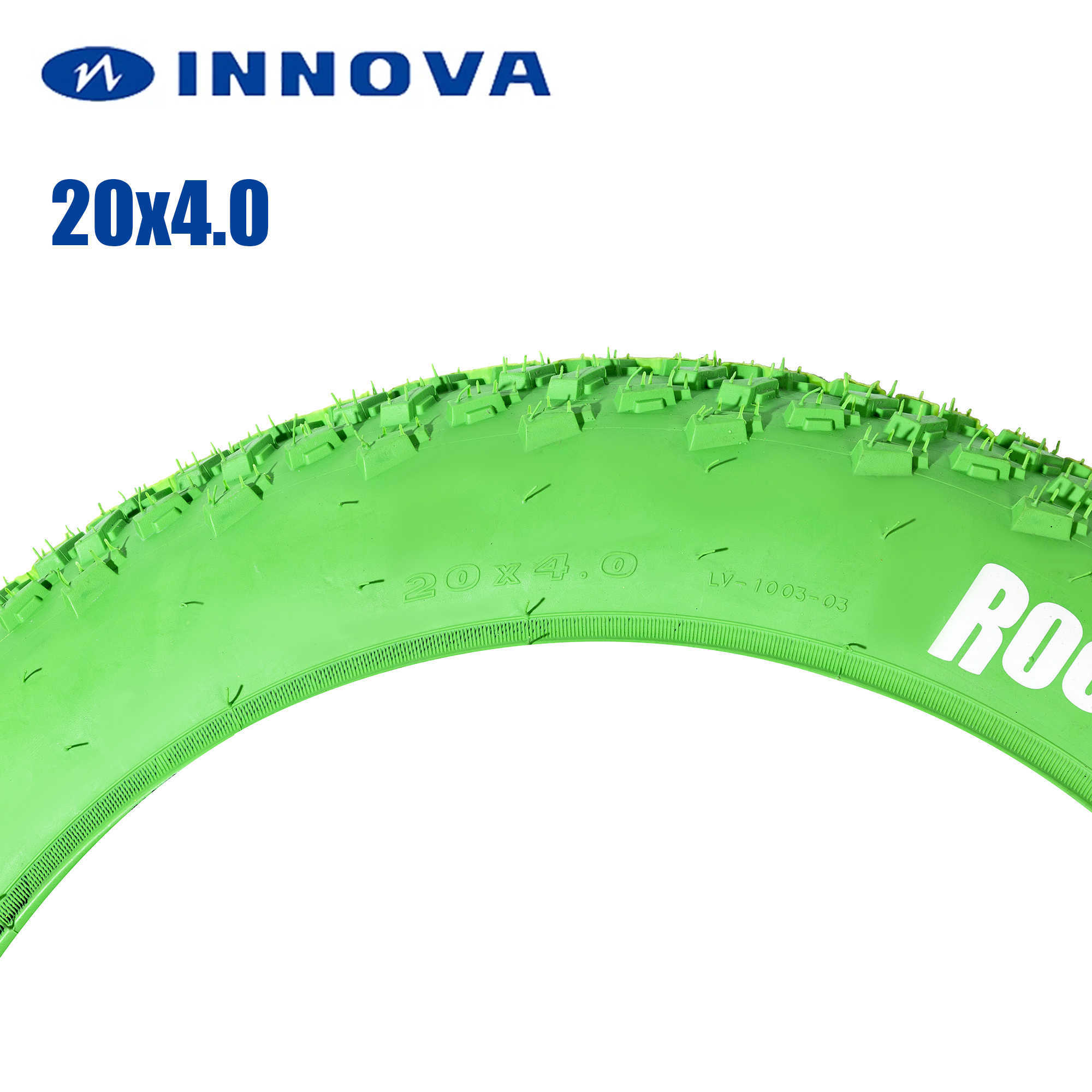 S Innova 20x4.0 Elektriskt cykeldäck MTB Tire Beach 20*4.0 City Fat Däck Snö Mountain Bike Parts 0213