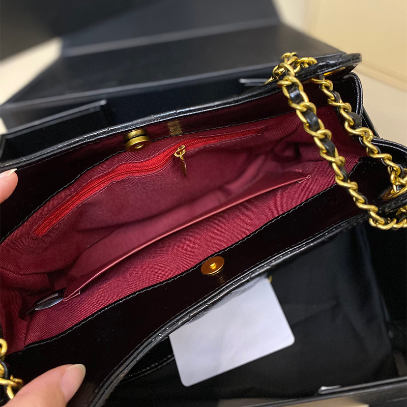 حقائب المصممين Luxurys Women Counter Bag Crossbody تصميم حقيبة مربعة صغيرة حقيبة اليد النمط Lady Lady Proseile Classic Leather Extruction