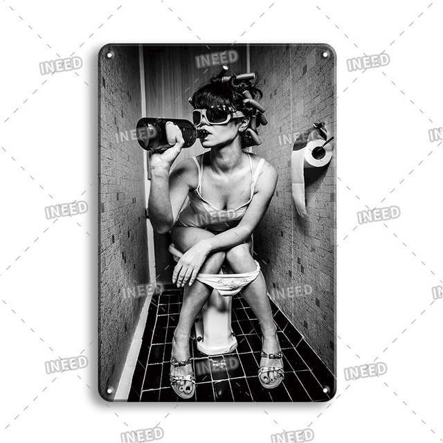 Decoración Pin Up Girl Metal Vintage Beer Tin Sign Poster Metal Sexy girl Sign Placa Decoración de pared para Bar Pub Club Hombre Cueva Decoración Hogar Decoración de pared Tamaño 30X20 w01