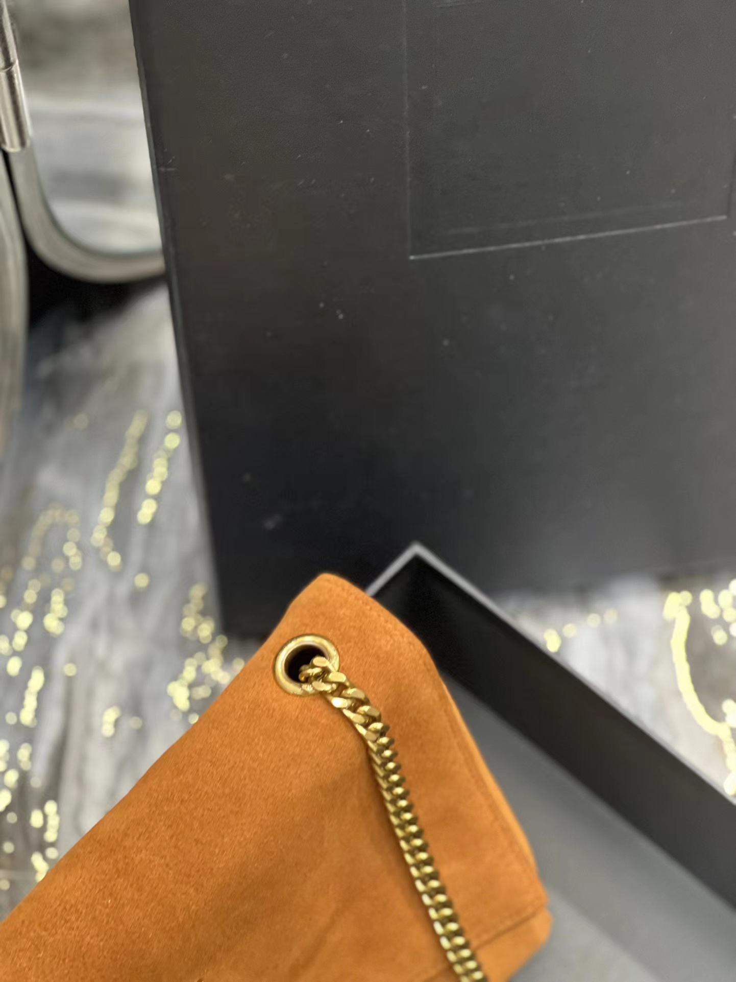 Borsa da donna classica Borsa a tracolla borsa a tracolla singola in pelle scamosciata alla moda tutto va con un pacchetto a doppio uso