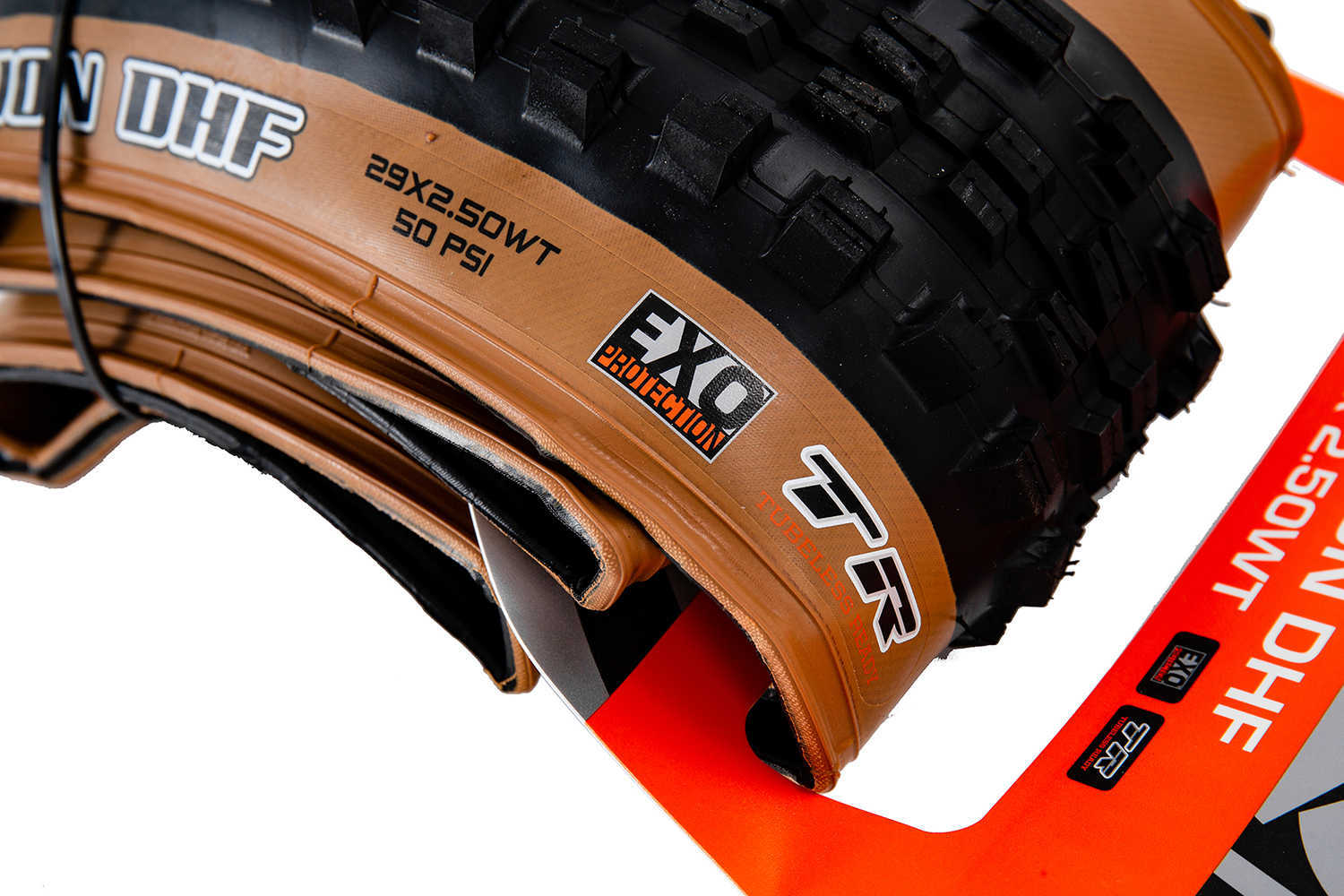 Pneus Maxxis Minion DHF M301RU Pliant sans tube Downhill 29x2,5 pneu de vélo de VTT