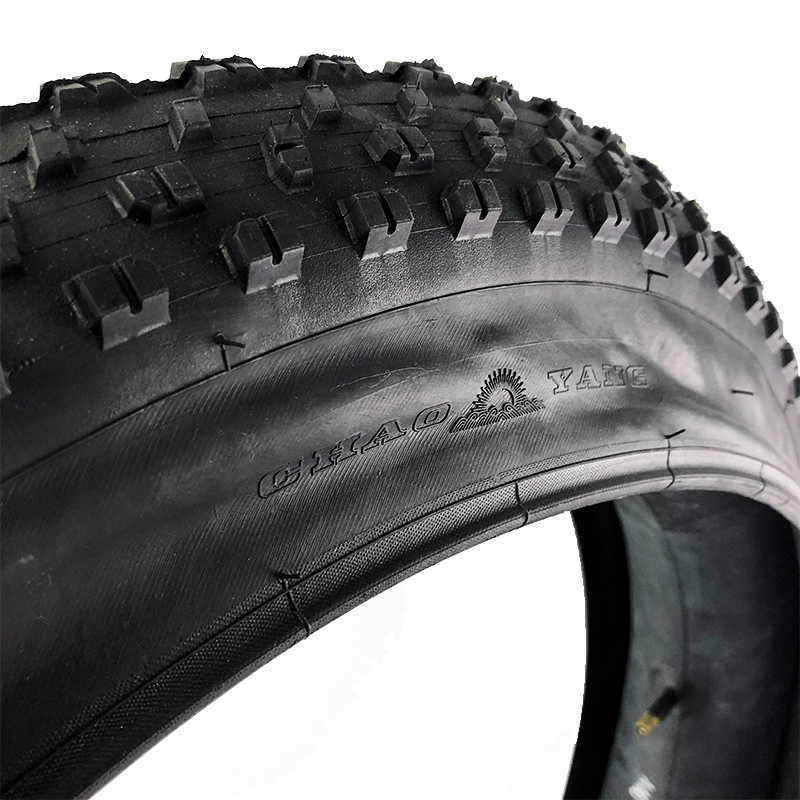 Bike S Chaoyang 24x4.0 24 inch elektrisch sneeuwscooter voorwiel Fat Beach MTB Bicycle Anti-Slip Tyre 0213