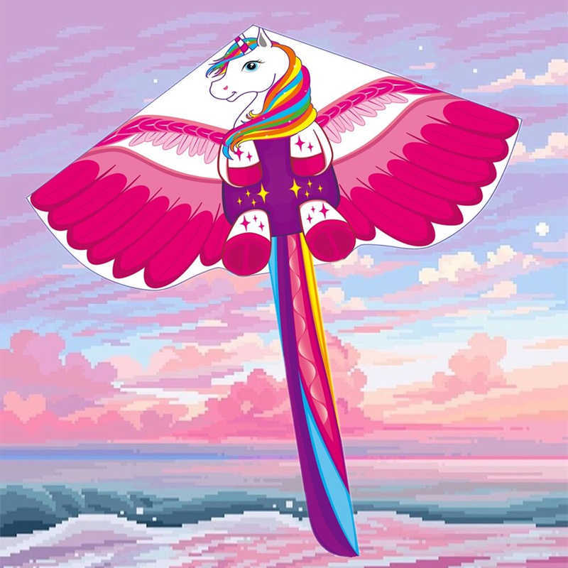 3d Dragon für Kinder Nylonspielzeug Fliege Kites Kinder Linie Weifang Kite Fabrik Ikite Eagle