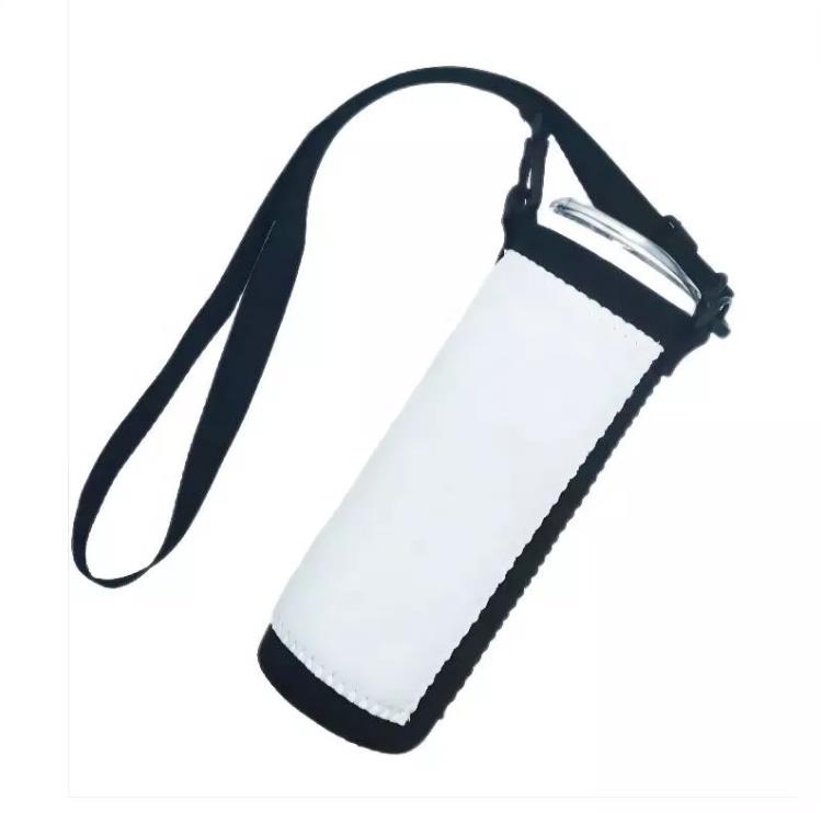 Drinkware Handle Sublimation white Blank 20oz Skinny Tumbler Tote Neoprene bottle Sleeves with Adjustable Strap Water cups Carrier Sleeve Covers SN5124