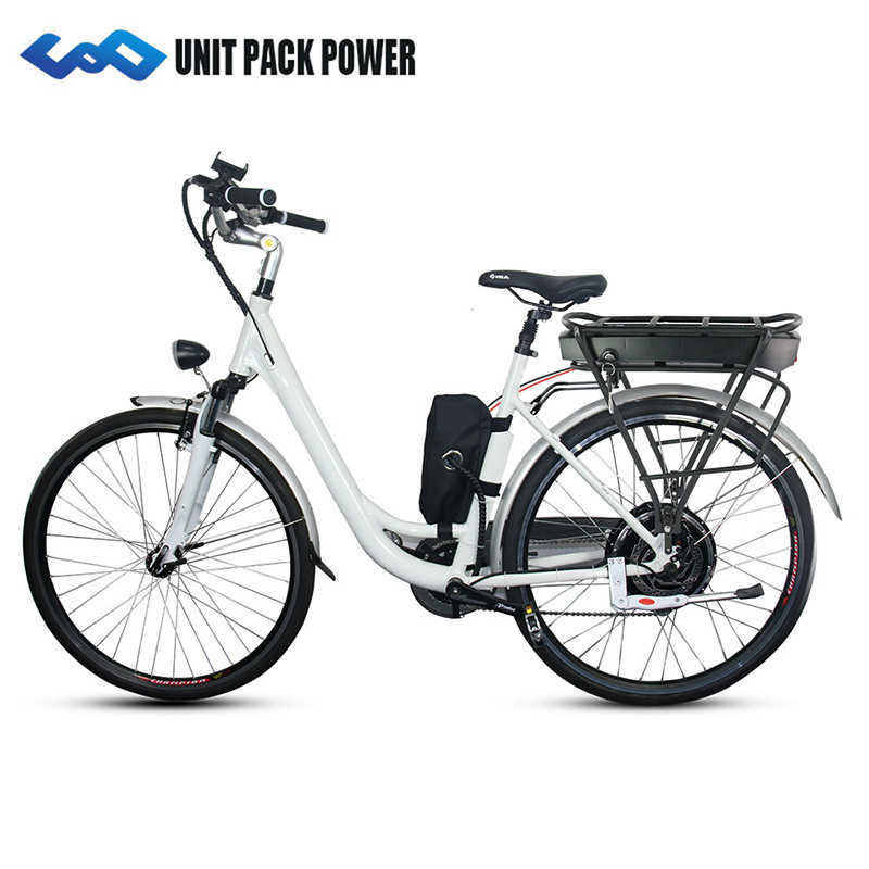 Tylny stojak EBIKE BATTER City Mountain 36V 13AH Bateria litowa 18650 ogniwa dla e-roweru 500W 1000W 48V 10AH 25A BMS z tylnym światłem