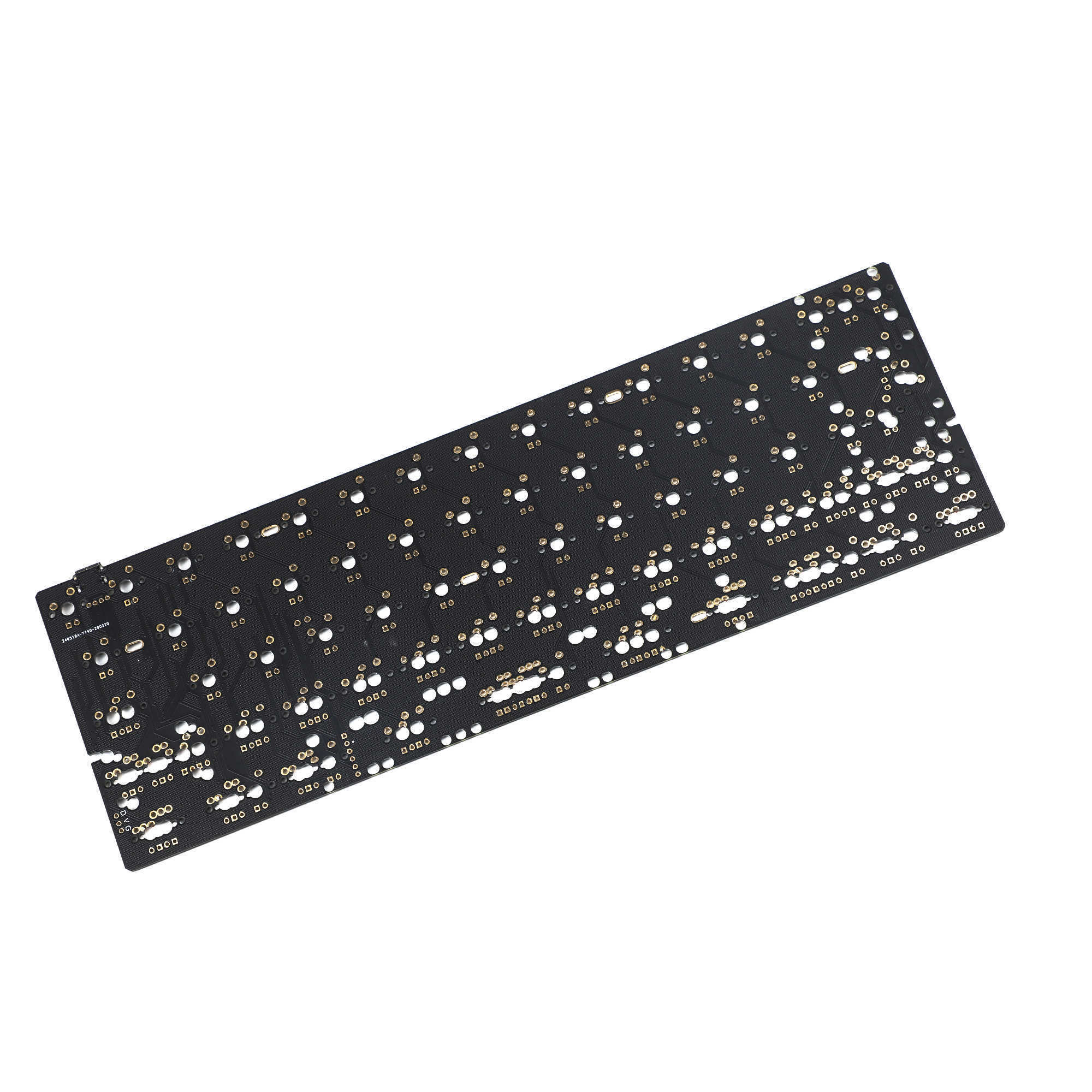 Teclados gh60 64 minila qmk via pcb totalmente programável para teclado mecânico DIY YD60MQ YD64MQ HHKB SUPORTE LED T230215