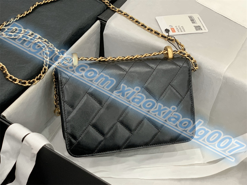 Originale borsa di design di alta qualità in pelle di pecora Borse a tracolla patta borsa moda borse messenger borsa da donna in pelle stile classico