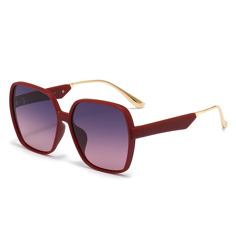 Nouvelles lunettes de soleil polarisées de luxe Lunettes de soleil design Femmes Hommes Lunettes de soleil de luxe Voyager Sunproof Adumbral Beach Sunglass avec 242B