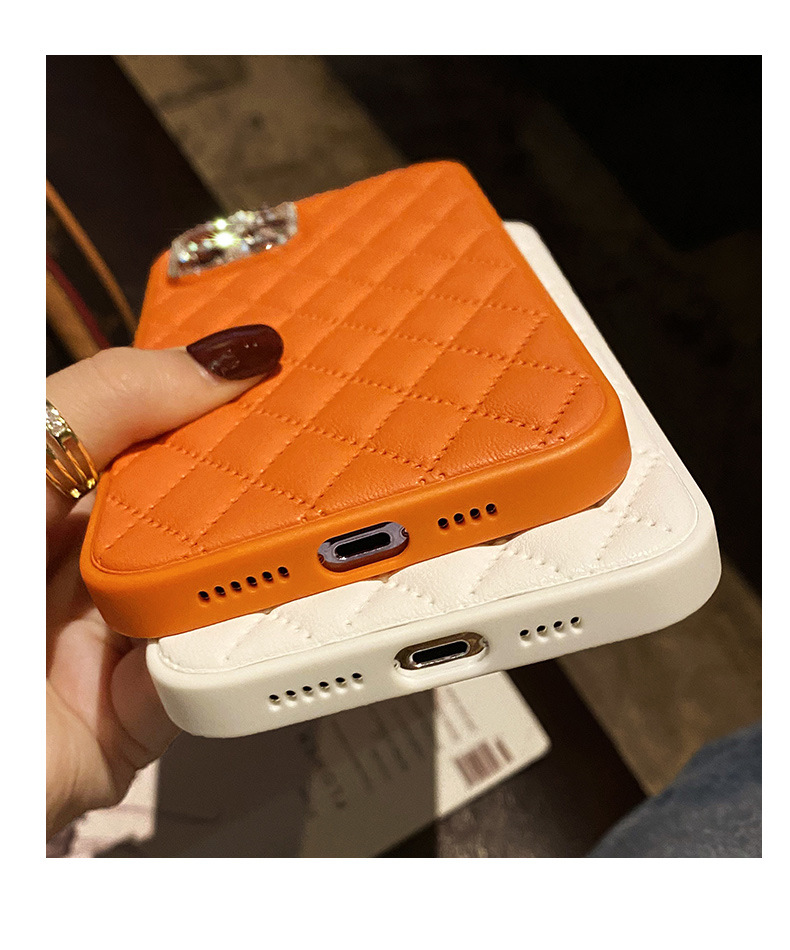 The Luxury Fashion Bags Cases Phone Case for iPhone 12 13 14 Pro Max NEW iPhone14 11 13pro 12pro covers Elegant Leather case for iphone14pro with Diamond Camera Cover