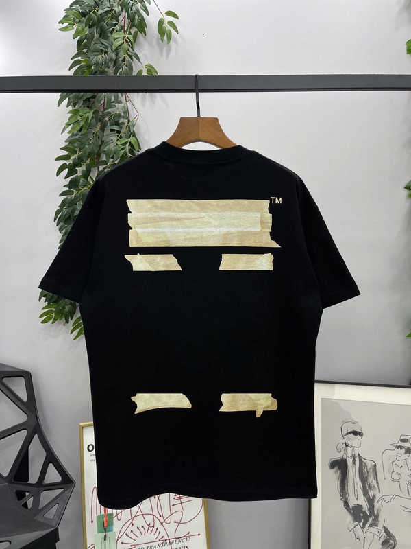 T-shirts pour hommes Designer Tendance estivale hommes et femmes T-shirts 100% coton peinture à l'huile haute définition impression lâche exclusive personnalisée haute XEJI