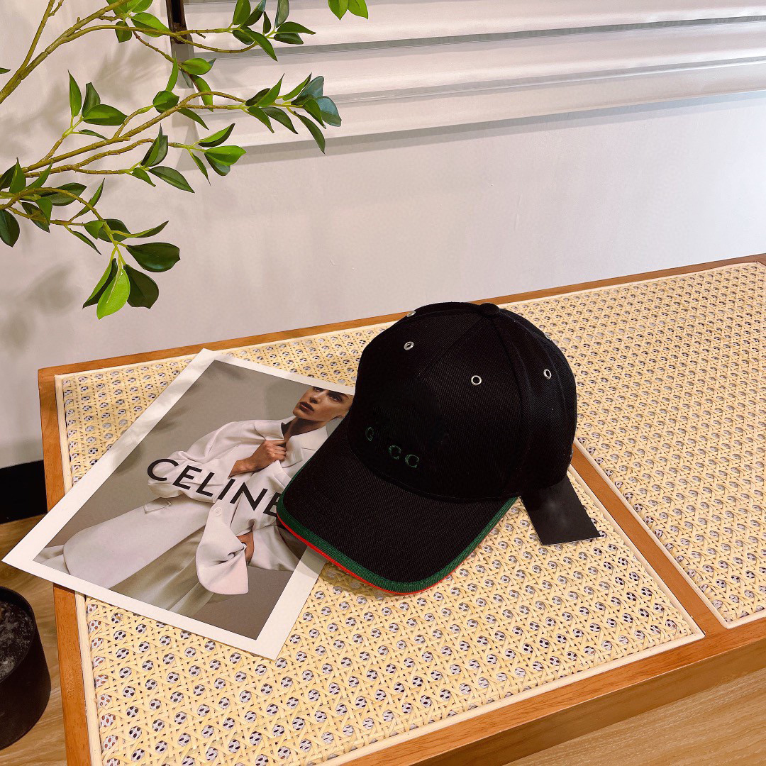 Cappellini da donna estivi firmati da viaggio le vacanze da uomo casquette con ricamo di lettere in bianco e nero