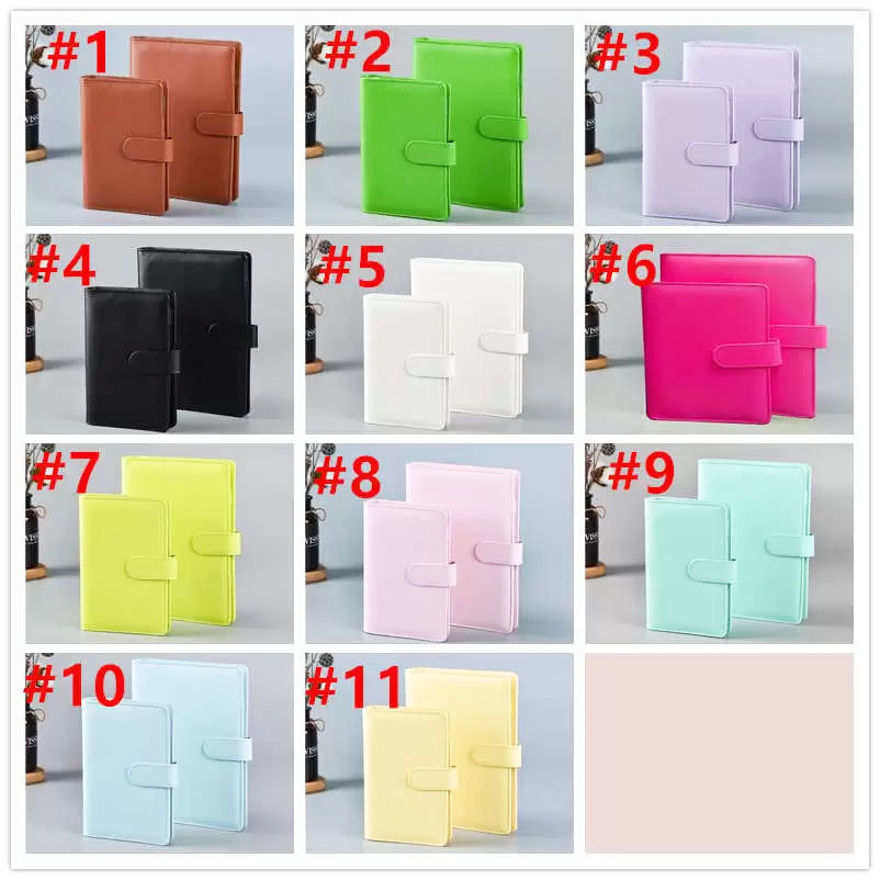 A6 Notebook Notepad Binder 6 Anelli Spiral Business Planner Banders Cine Colora Cover PEIL OFFICE