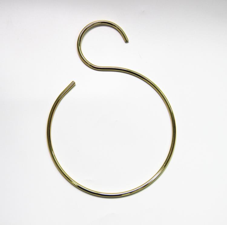 De Noordse cirkelvormige metalen hanger riem opslagrek sjaalrekken SN5125