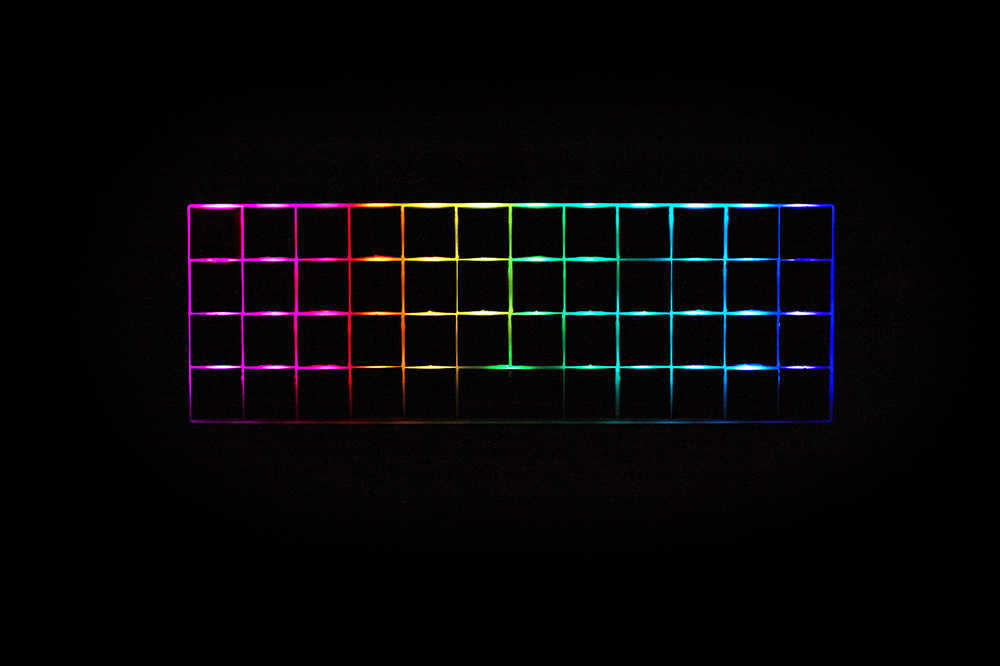 Tastaturen CSTC40 40 RGB 40 % Hot-Swap-fähige mechanische Tastaturplatine, programmiert über VIA-Software, Makro-Firmware, RGB-Schalter Typ C Planck T230215