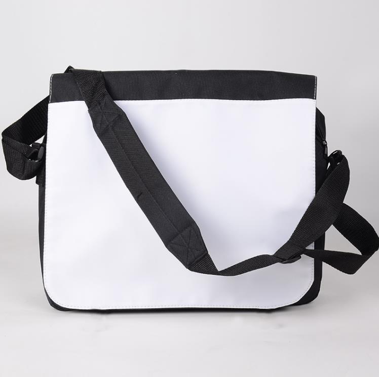 Sublimação Bolsa de ombro em branco Crossbody Crossbody com granel para presentes personalizados personalizados SN5126