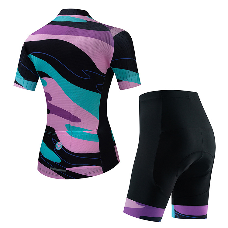 2024 Pro Women Summer Cycling Jersey Zestaw Sinka na rowerowe rowery z krótkim rękawem