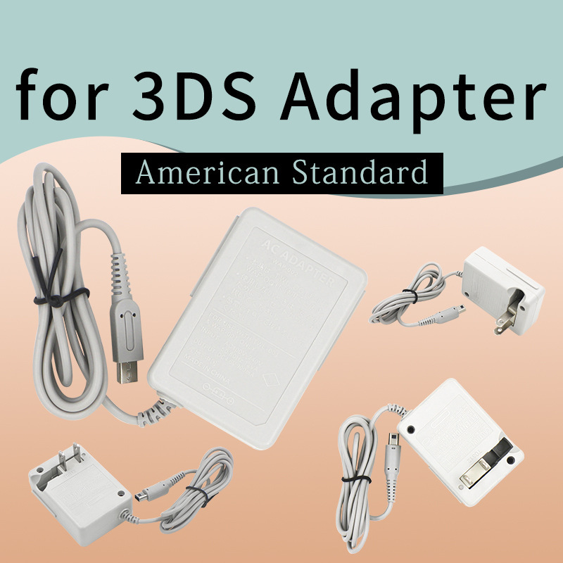 2-pin 2-pinowa ładowarka ściany AC Adapter zasilający przewód kabla zasilacza dla Nintendo DSI 3DS XL LL NDS Console