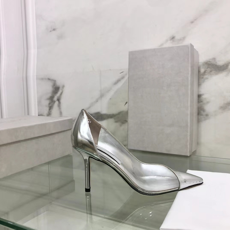 2023 designer croix pointu sandales à talons hauts femmes luxe cuir élégance bouche peu profonde robe sandale ladys mode sexy pull stiletto chaussures à talons