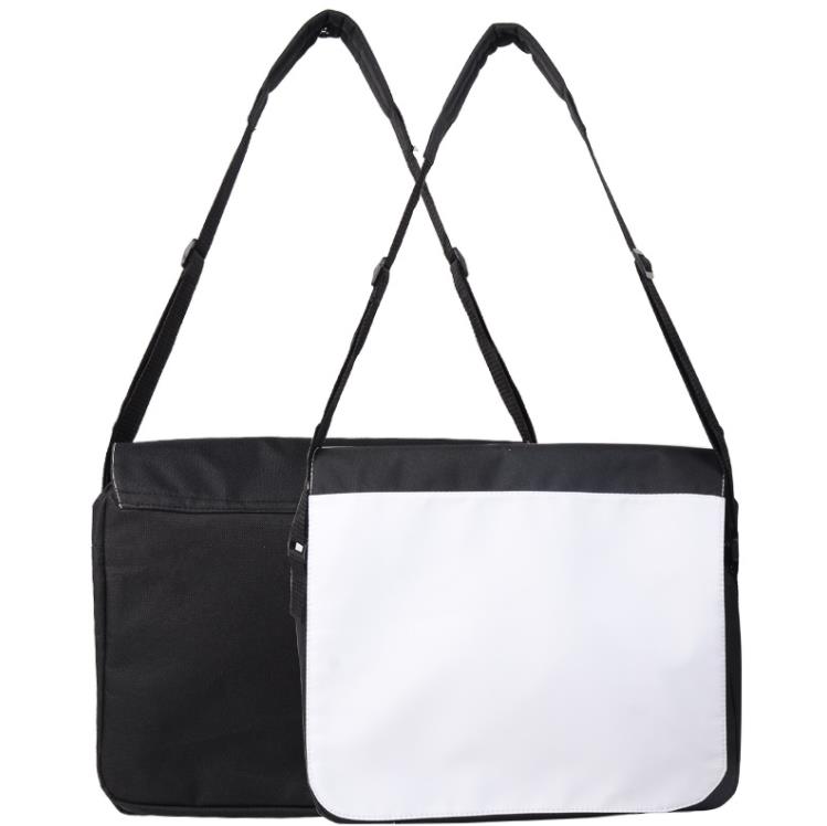 Sublimação Bolsa de ombro em branco Crossbody Crossbody com granel para presentes personalizados personalizados SN5126