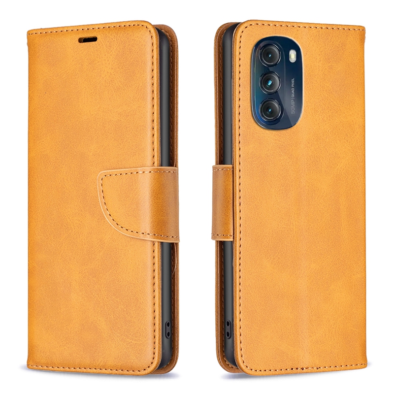 Retro Sheep Grain Leather Wallet Cases For Samsung A04E A34 A54 5G Moto G13 4G G73 E13 4G G 5G 2023 Play Credit ID Card Slot Holder Flip Cover Pouch Men Book Pouch With Strap