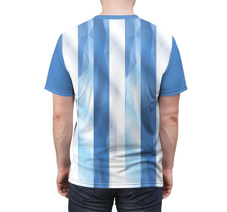 Realfine T Shirt Argentina World Cup Champion Memorial Shirts T-shirts For Men Size S-XXL