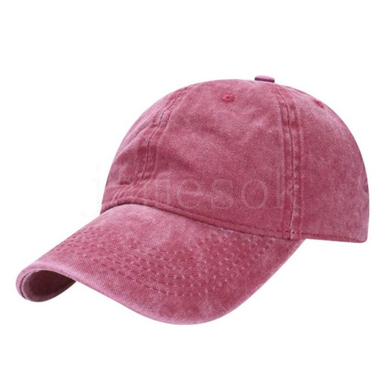 Solid Spring Summer Cap Women Ponytail Baseball Cap Fashion Hats Baseball Cap Cotton Outdoor Simple Vintag Visor Casual Cap DF046