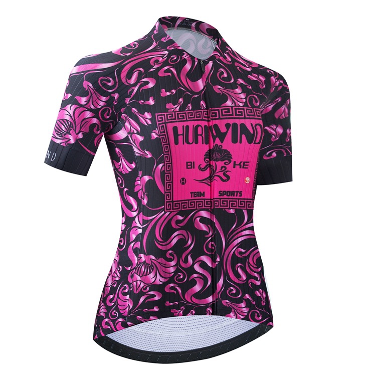 Pro Women Summer Cycling Jersey Set Short Sleeve Mountain Bike Cycling Clothing Breattable MTB Bicycle Clothes Wear Suit V14